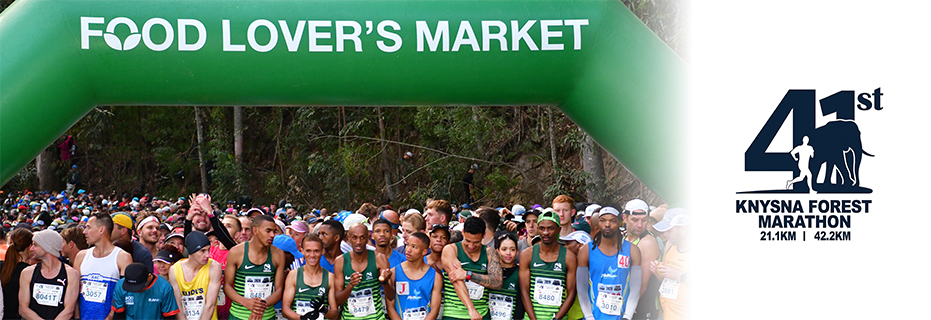 41st Knysna Forest Marathon 2026 banner